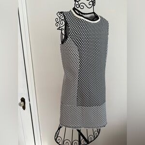 Rare, vintage vibes Elegant Black and White Dress by First Comes Love Atelier